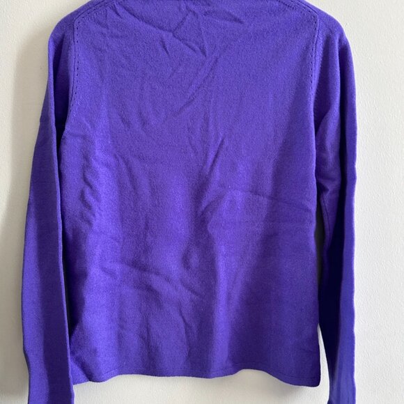 Sofia Cashmere - purple sweater - Picture 8 of 8